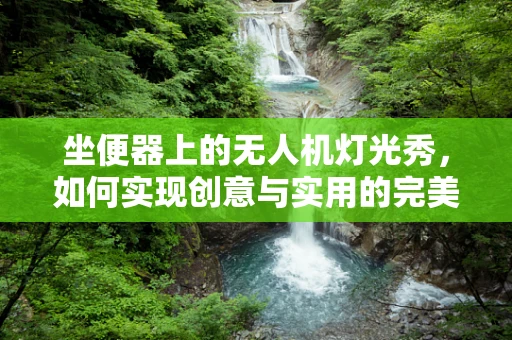 坐便器上的无人机灯光秀，如何实现创意与实用的完美融合？