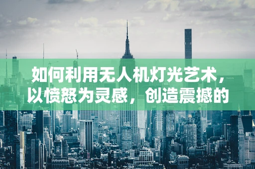 如何利用无人机灯光艺术，以愤怒为灵感，创造震撼的夜空表演？