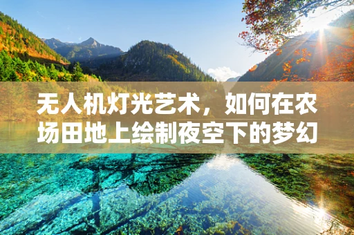 无人机灯光艺术，如何在农场田地上绘制夜空下的梦幻画卷？