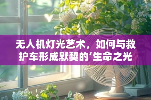 无人机灯光艺术，如何与救护车形成默契的‘生命之光’？