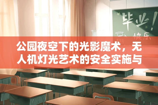 公园夜空下的光影魔术，无人机灯光艺术的安全实施与挑战
