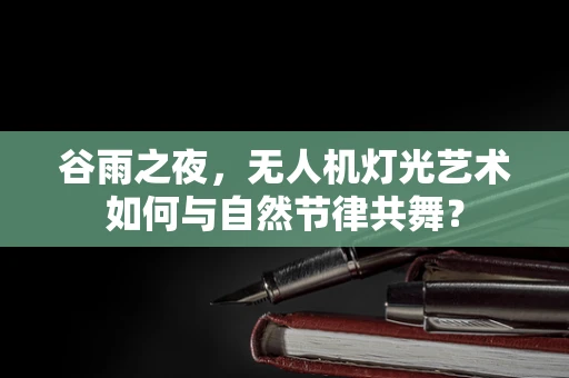 谷雨之夜，无人机灯光艺术如何与自然节律共舞？