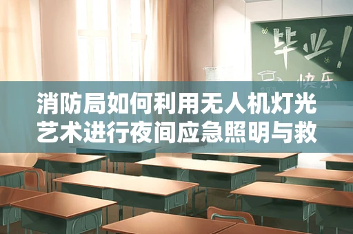 消防局如何利用无人机灯光艺术进行夜间应急照明与救援指导？