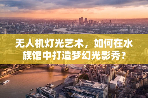 无人机灯光艺术，如何在水族馆中打造梦幻光影秀？