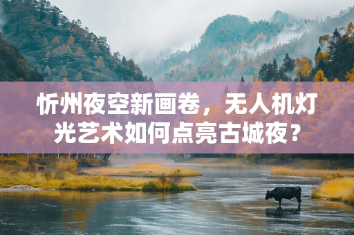 忻州夜空新画卷，无人机灯光艺术如何点亮古城夜？