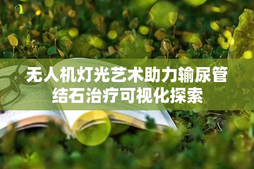 无人机灯光艺术助力输尿管结石治疗可视化探索