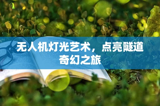 无人机灯光艺术，点亮隧道奇幻之旅