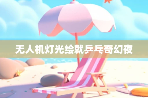 无人机灯光绘就乒乓奇幻夜