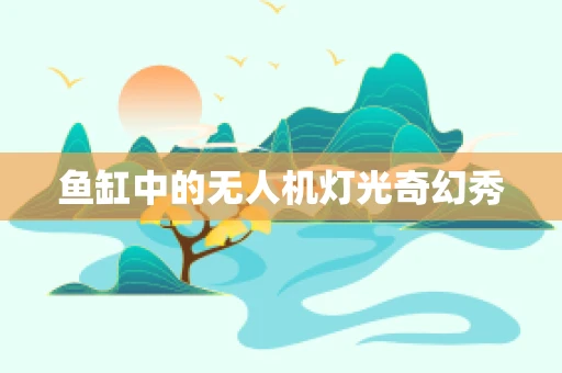鱼缸中的无人机灯光奇幻秀
