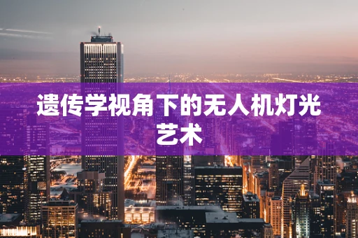 遗传学视角下的无人机灯光艺术