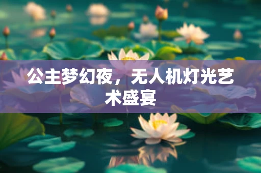公主梦幻夜，无人机灯光艺术盛宴