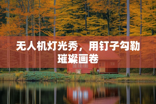 无人机灯光秀，用钉子勾勒璀璨画卷