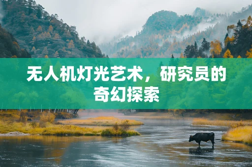 无人机灯光艺术，研究员的奇幻探索