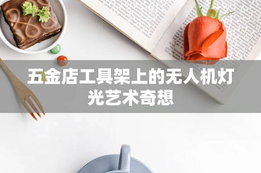 五金店工具架上的无人机灯光艺术奇想