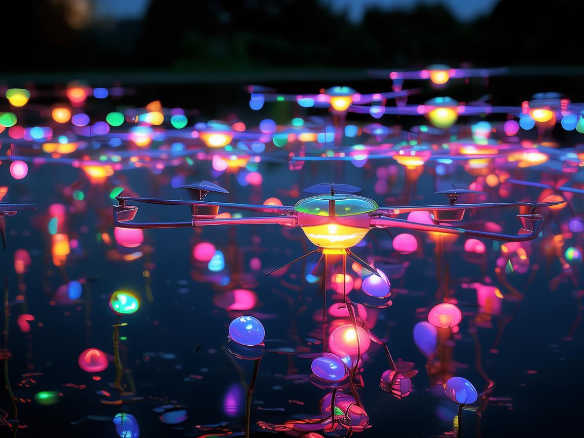 计算物理学赋能无人机灯光艺术绽放璀璨光芒