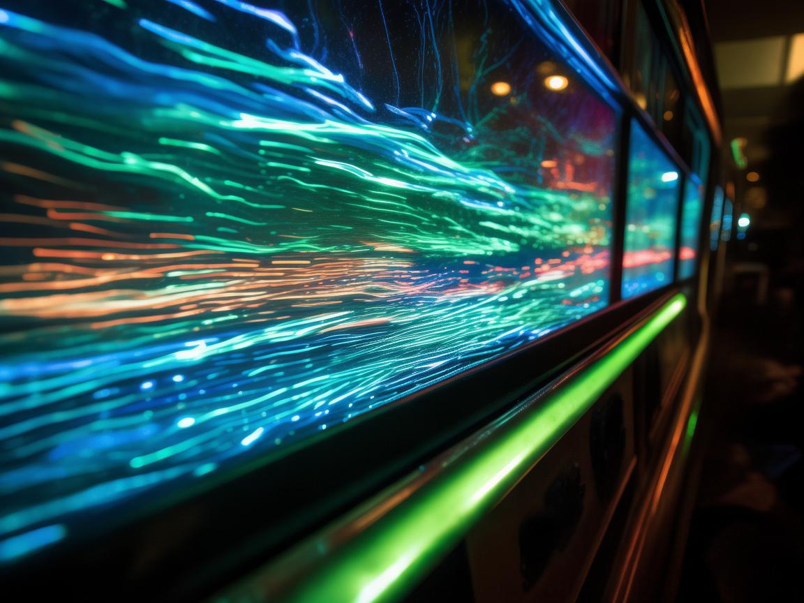 客车司机眼中的无人机灯光艺术