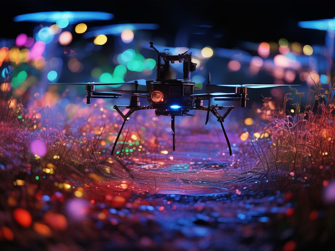 无人机灯光秀,用刷子绘就光影奇幻