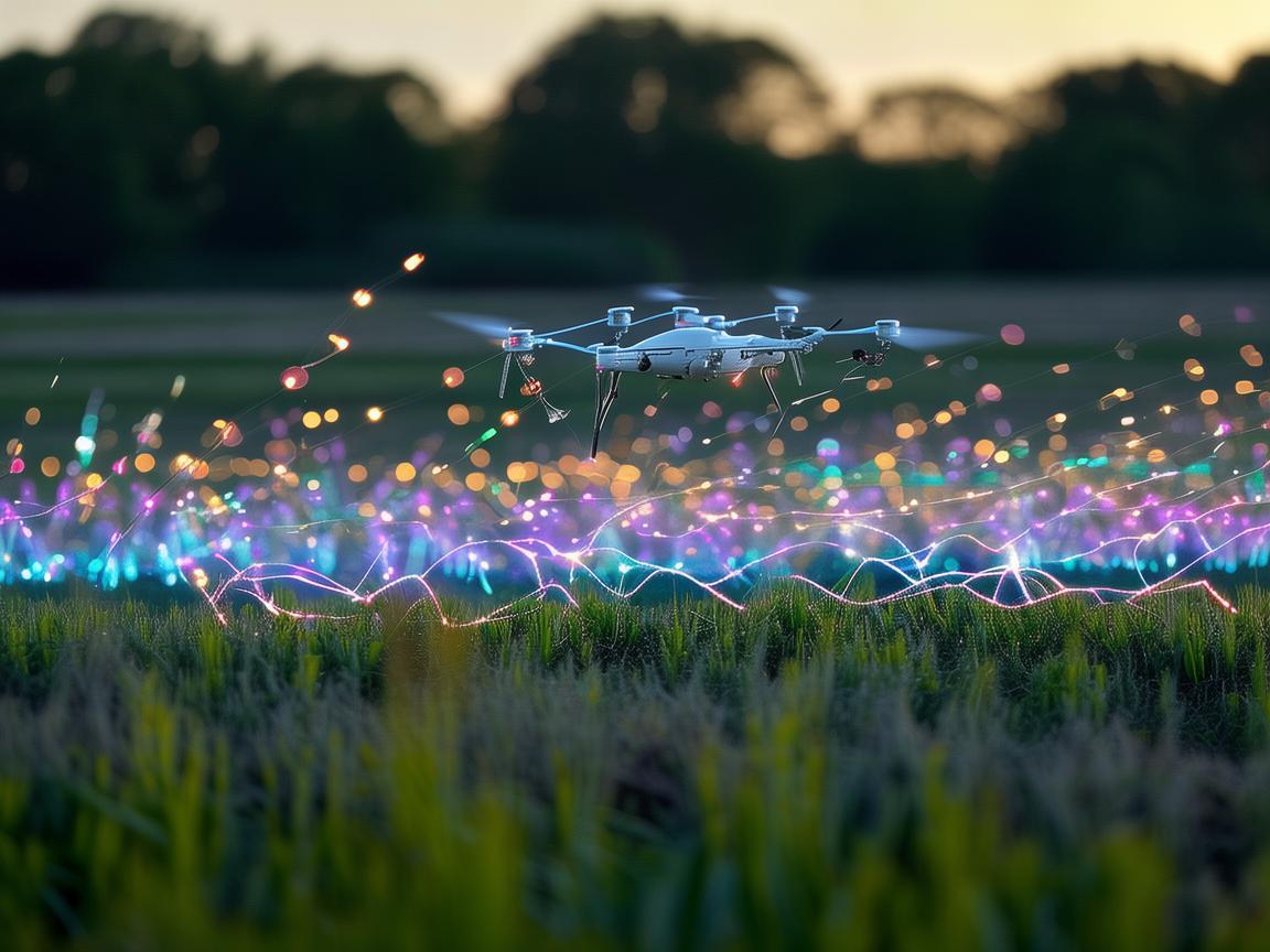 无人机灯光艺术与农业气象学的奇妙融合