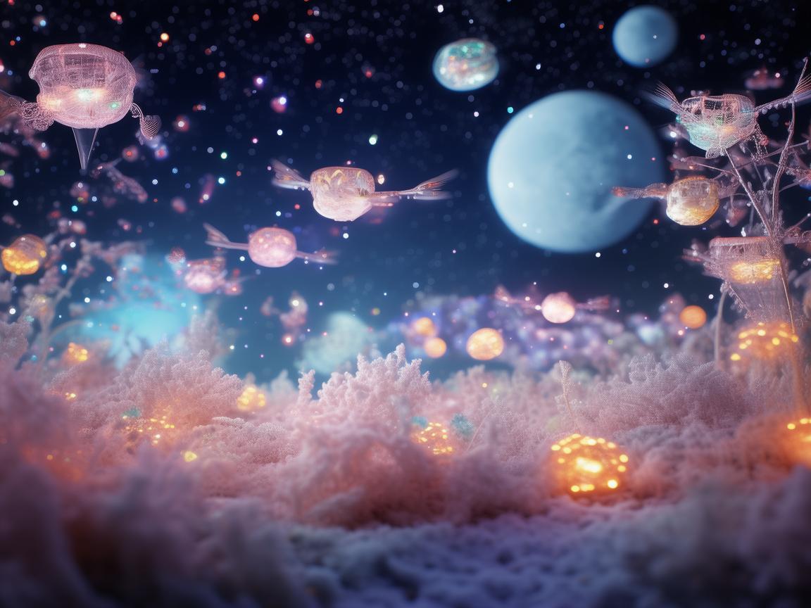 无人机灯光艺术，点亮婴儿装奇幻之美