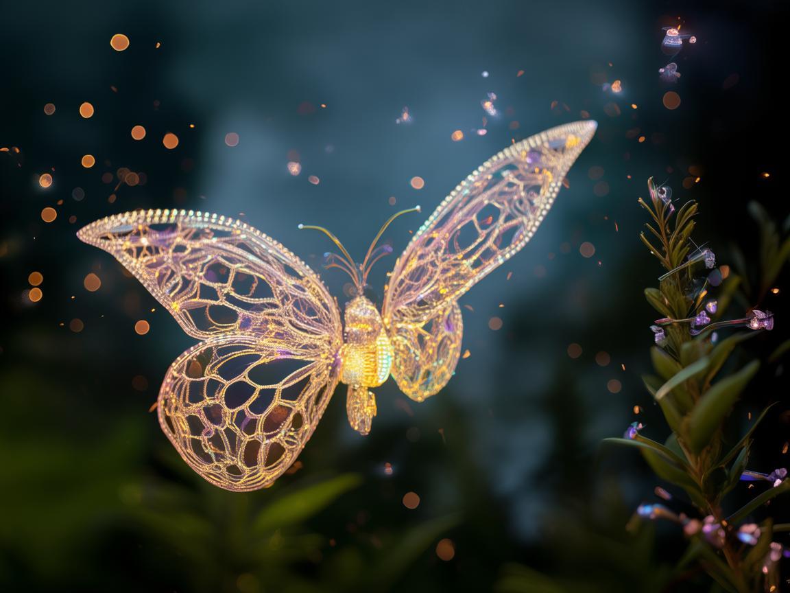 无人机灯光艺术与合成生物学的奇妙融合