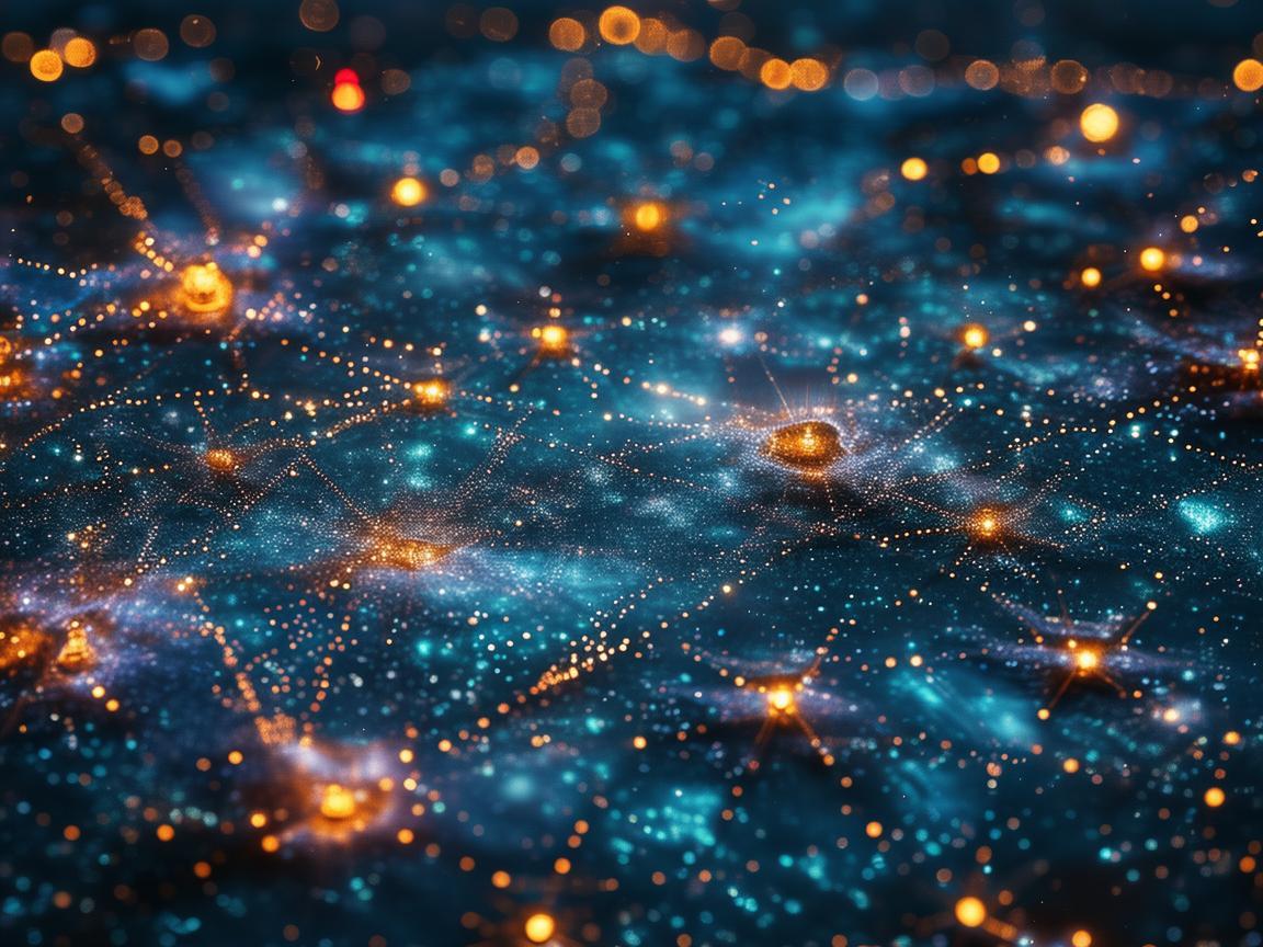 无人机灯光演绎天体物理学奇幻乐章