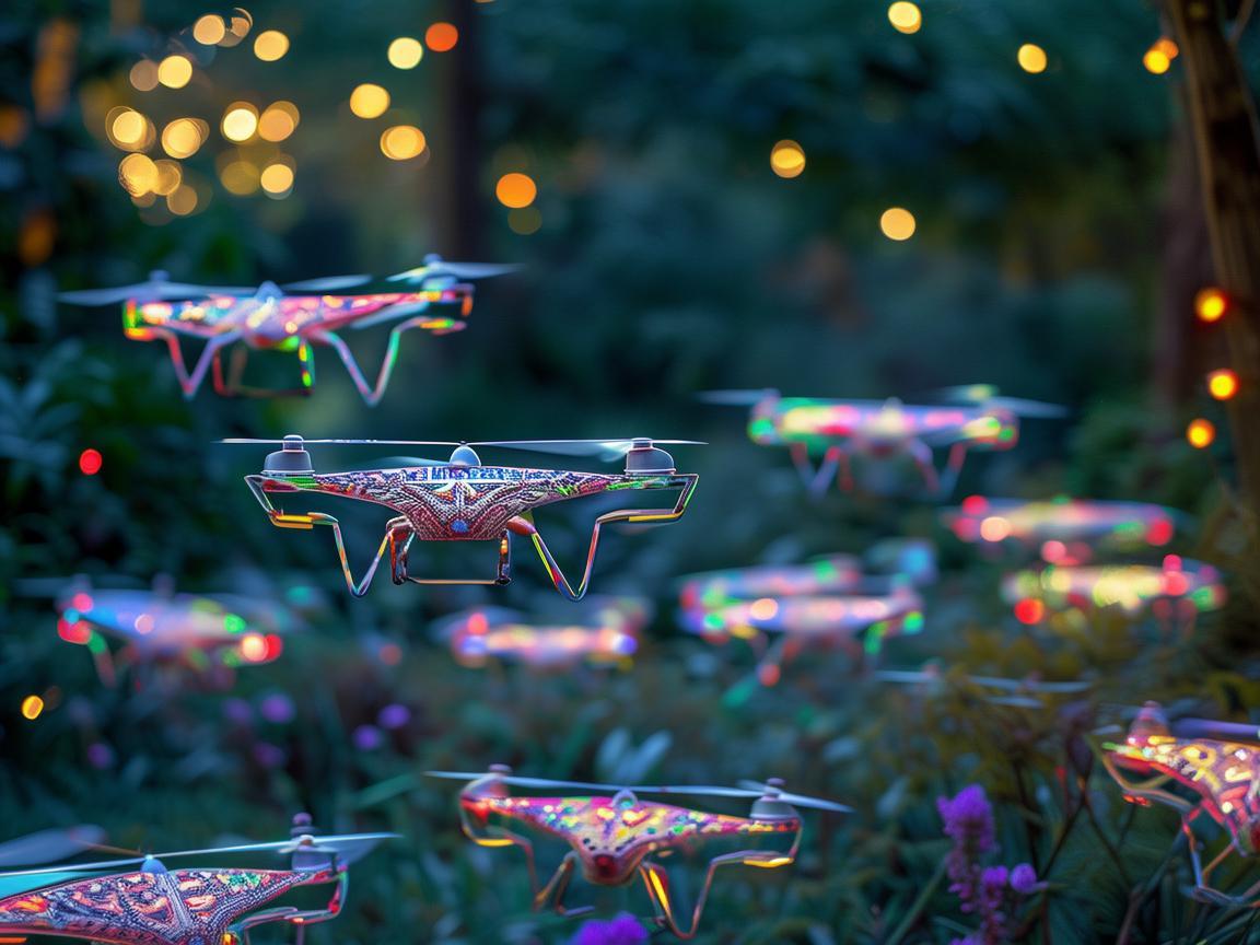 探索无人机灯光艺术,从书籍汲取灵感