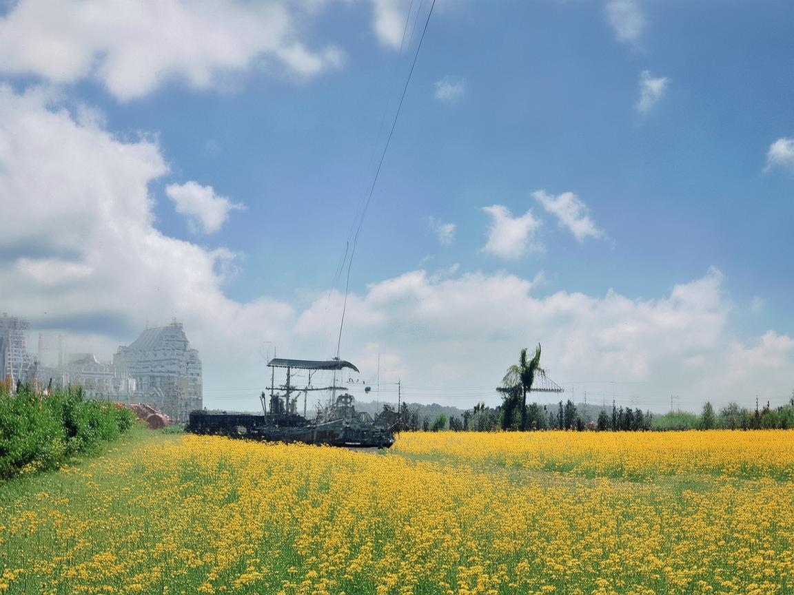 儋州夜空，无人机灯光绘梦幻画卷