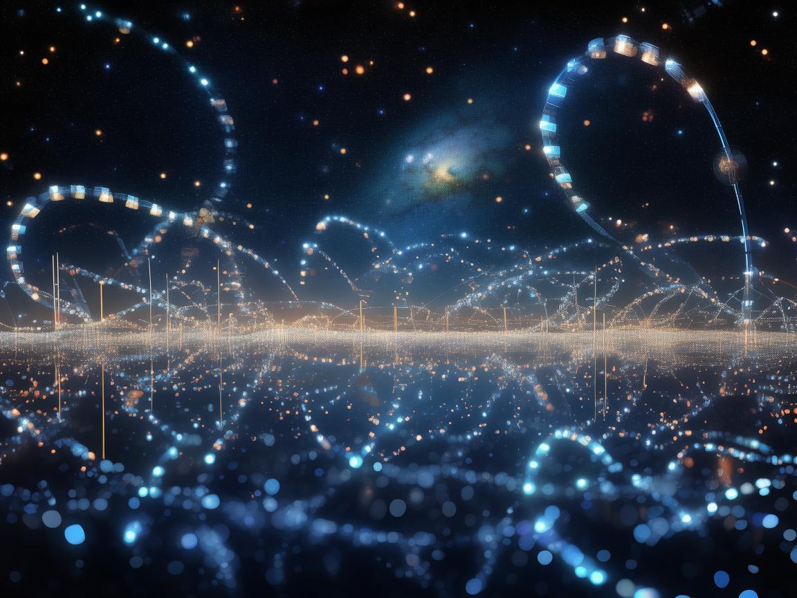 无人机灯光艺术与伽马射线天文学的奇妙融合