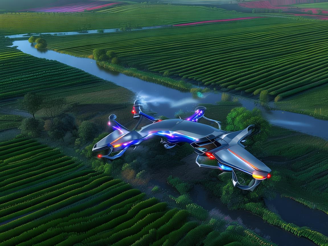 无人机灯光艺术助力农业资源与环境探索