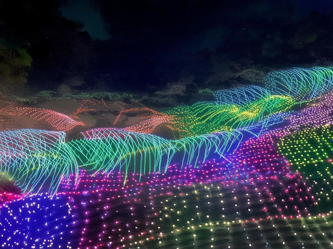 无人机灯光艺术，令人羡慕的视觉盛宴