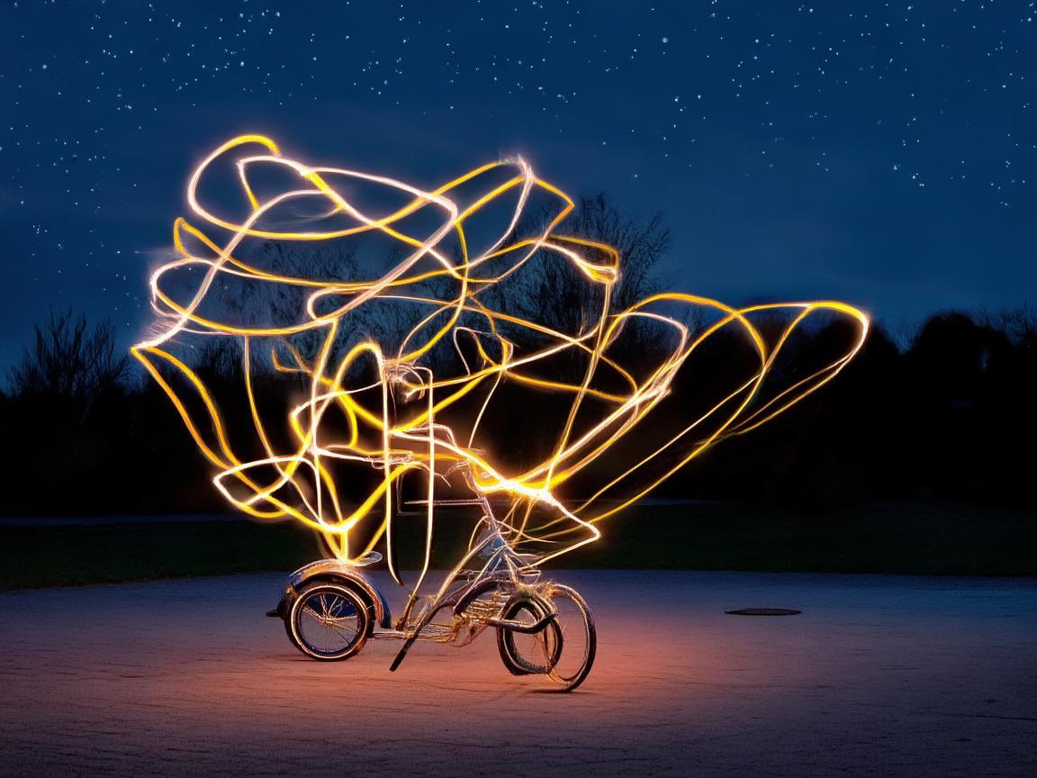 无人机灯光艺术，点亮残疾人三轮车的梦想之光