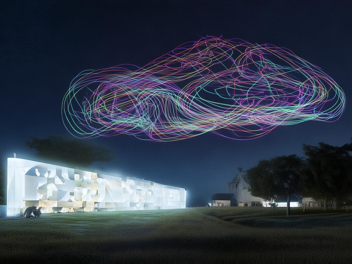 无人机灯光艺术，点亮小儿佝偻病防治宣传新希望