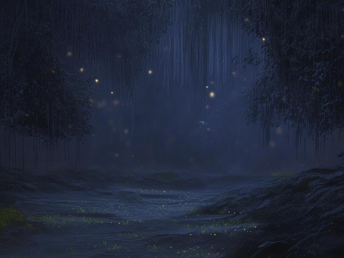 暗夜悲歌，无人机灯光绘出的悲伤画卷