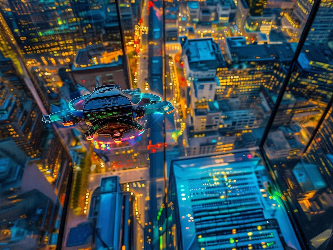 无人机灯光艺术,律师事务所主任的别样视角