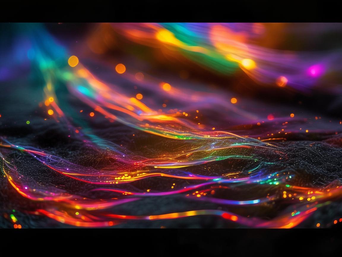 无人机灯光绘就辣椒油奇幻光影