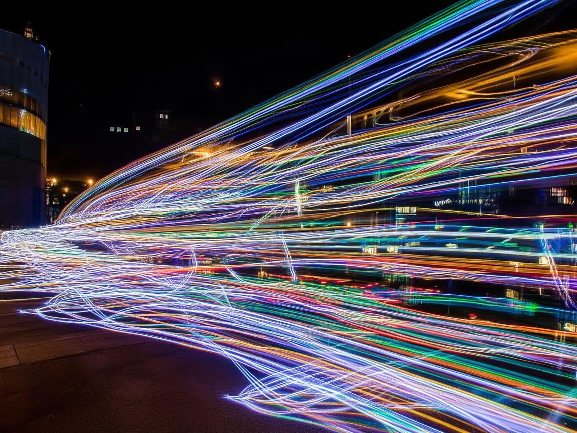 无人机灯光艺术，法官视角下的光影之舞