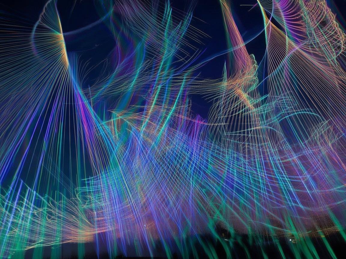 无人机灯光艺术，点亮别样夜空与健康关怀