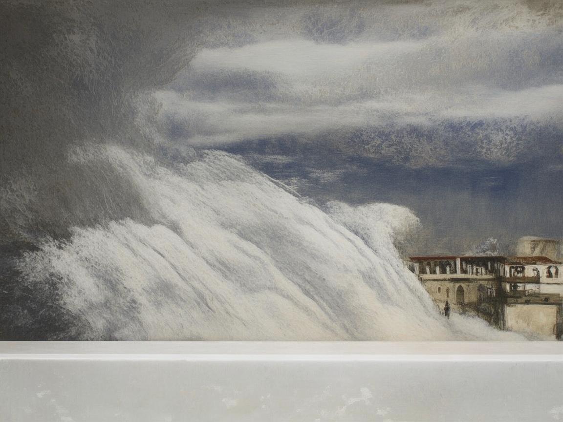 无人机绘就的光影画卷，画家视角下的灯光艺术