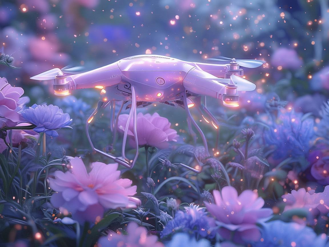 梦幻公主风无人机灯光秀