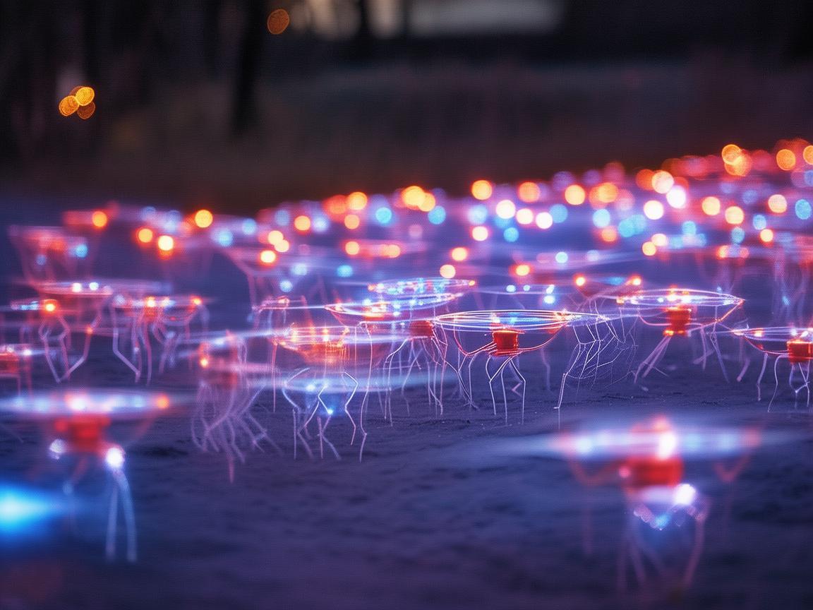 旅行社员工眼中的无人机灯光艺术之旅